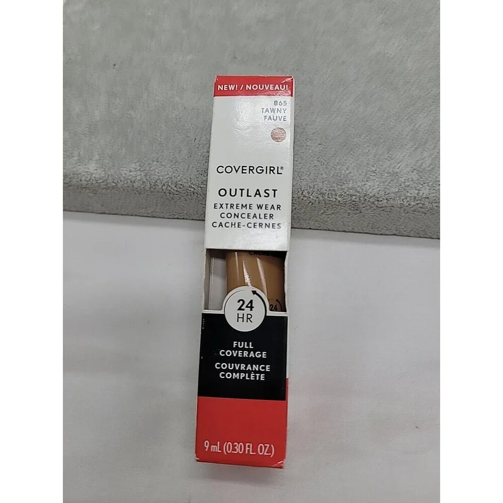 Covergirl Outlast Extreme Wear Concealer 865 Tawny Fauve Full Coverage Makeup